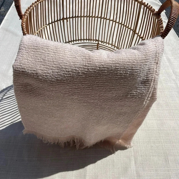 Pale Pink, Soft Pink Tufted Throw Blanket - 5Below - Home Decor - Accents - Picture 3 of 7